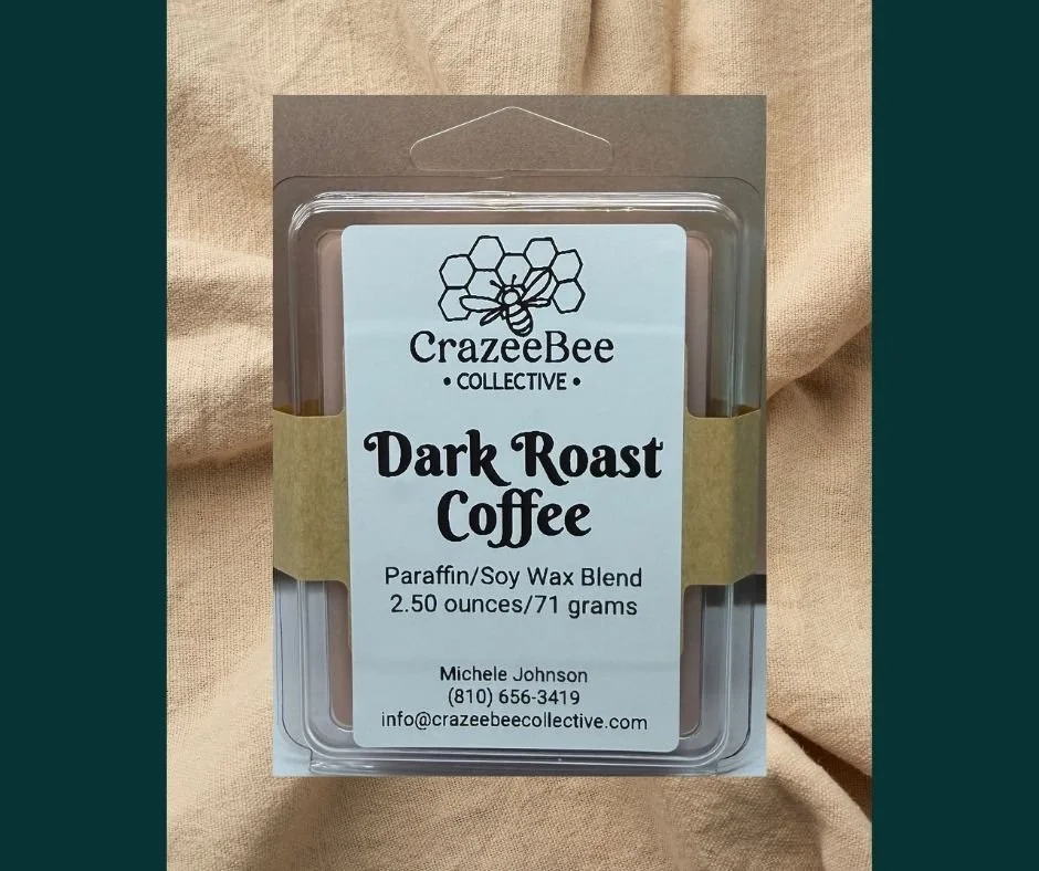 Wax Melts, 6 Cavity - Dark Roast Coffee