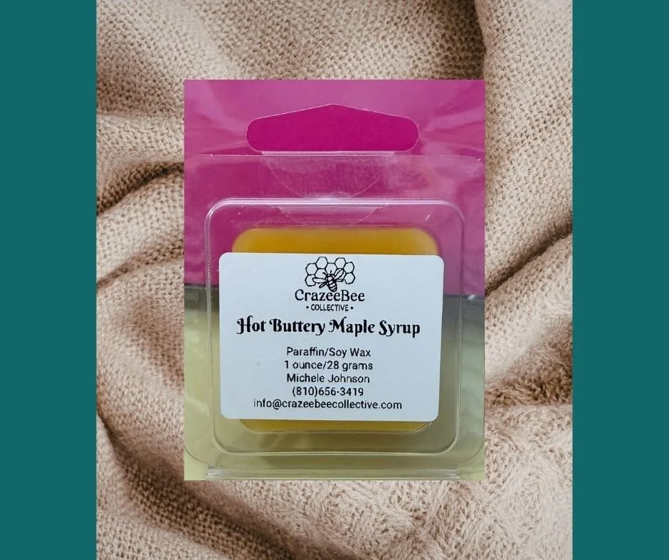 Wax Melt, Single - Hot Buttery Maple Syrup