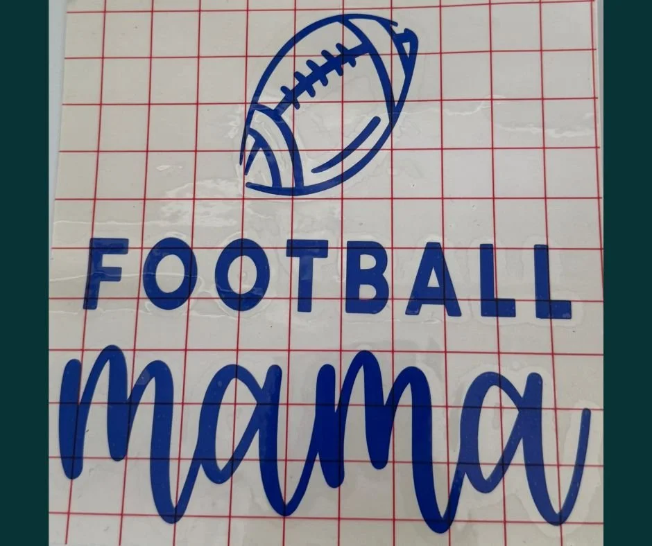 Vinyl Decal - Football Mama