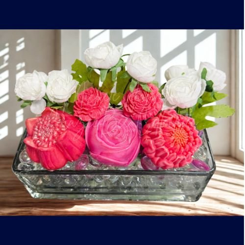 Pink Peony Wax Melt Bouquet 2a.jpg