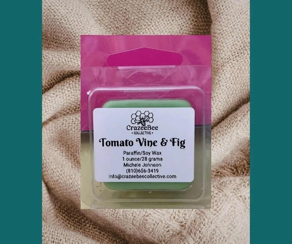 Wax Melt, Single - Tomato Vine & Fig