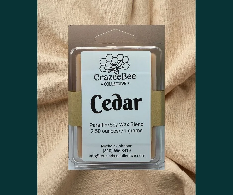 Wax Melts, 6 Cavity - Cedar