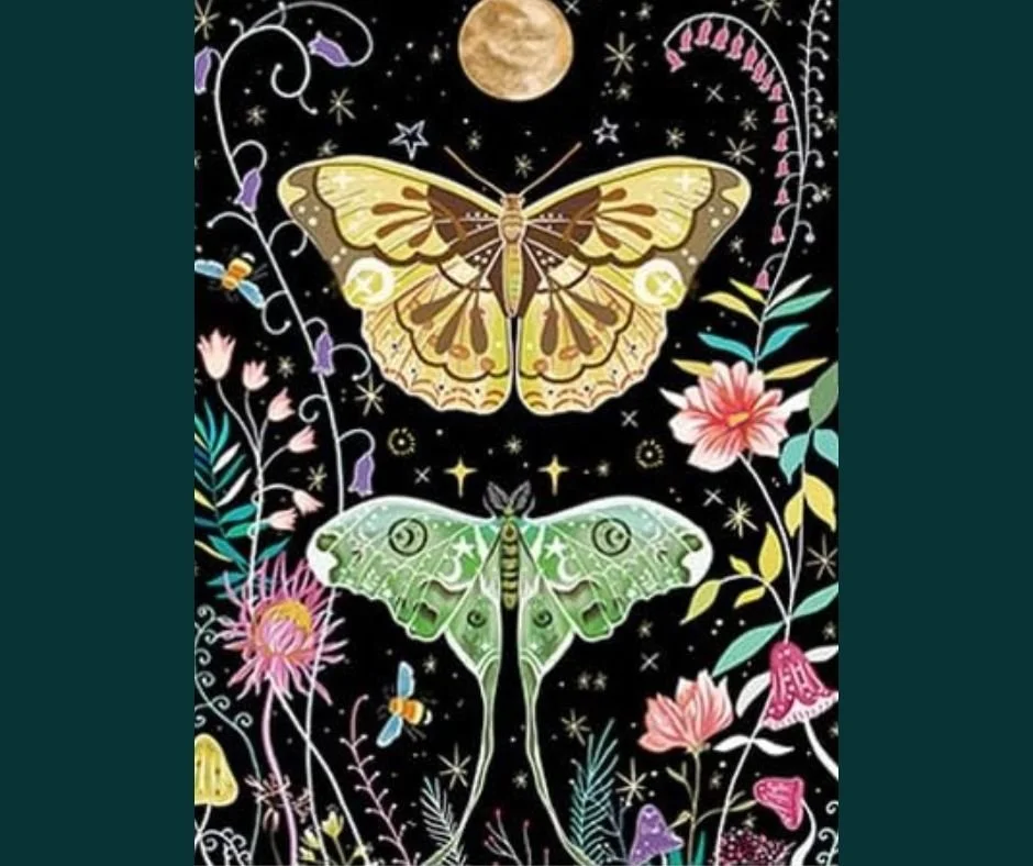 Diamond Art Kit - Butterfly & Moth