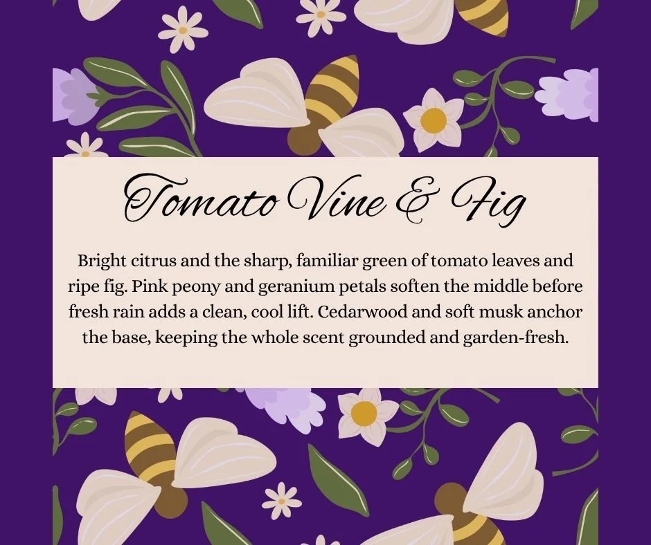 Wax Melts, 6 Cavity - Tomato Vine & Fig