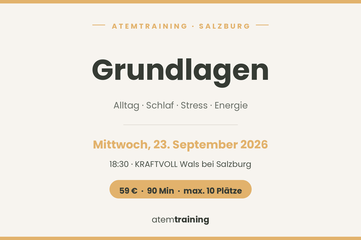 Atemtraining Grundlagen 23.9