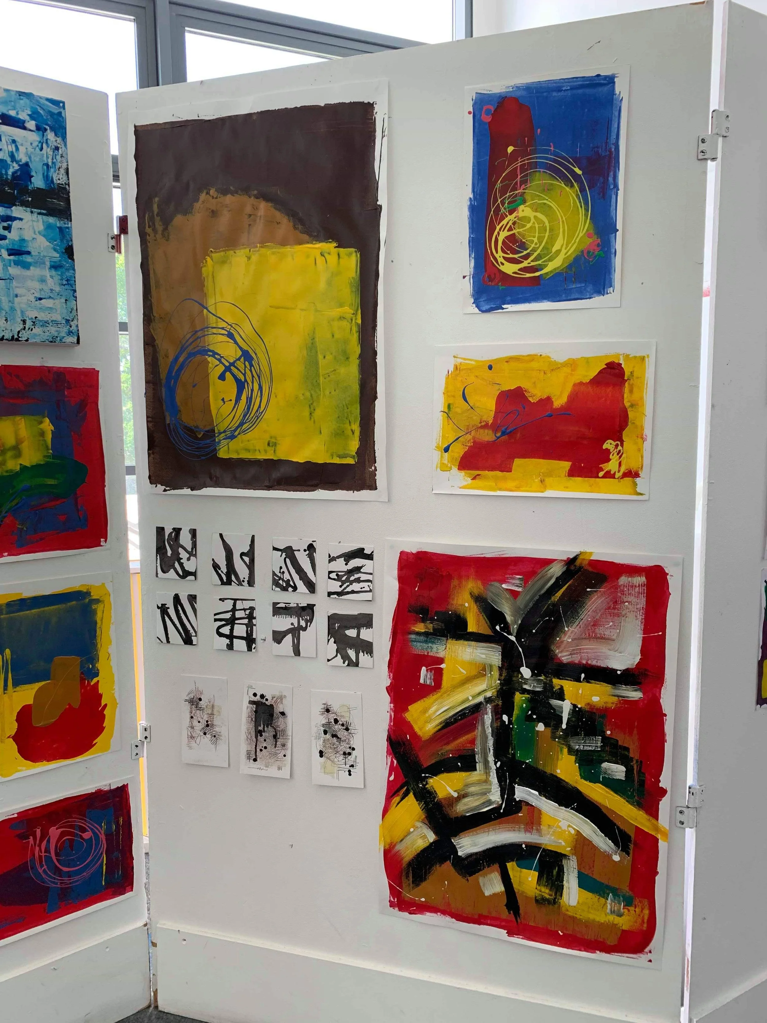 Various experiments in exhibition - 2019. 