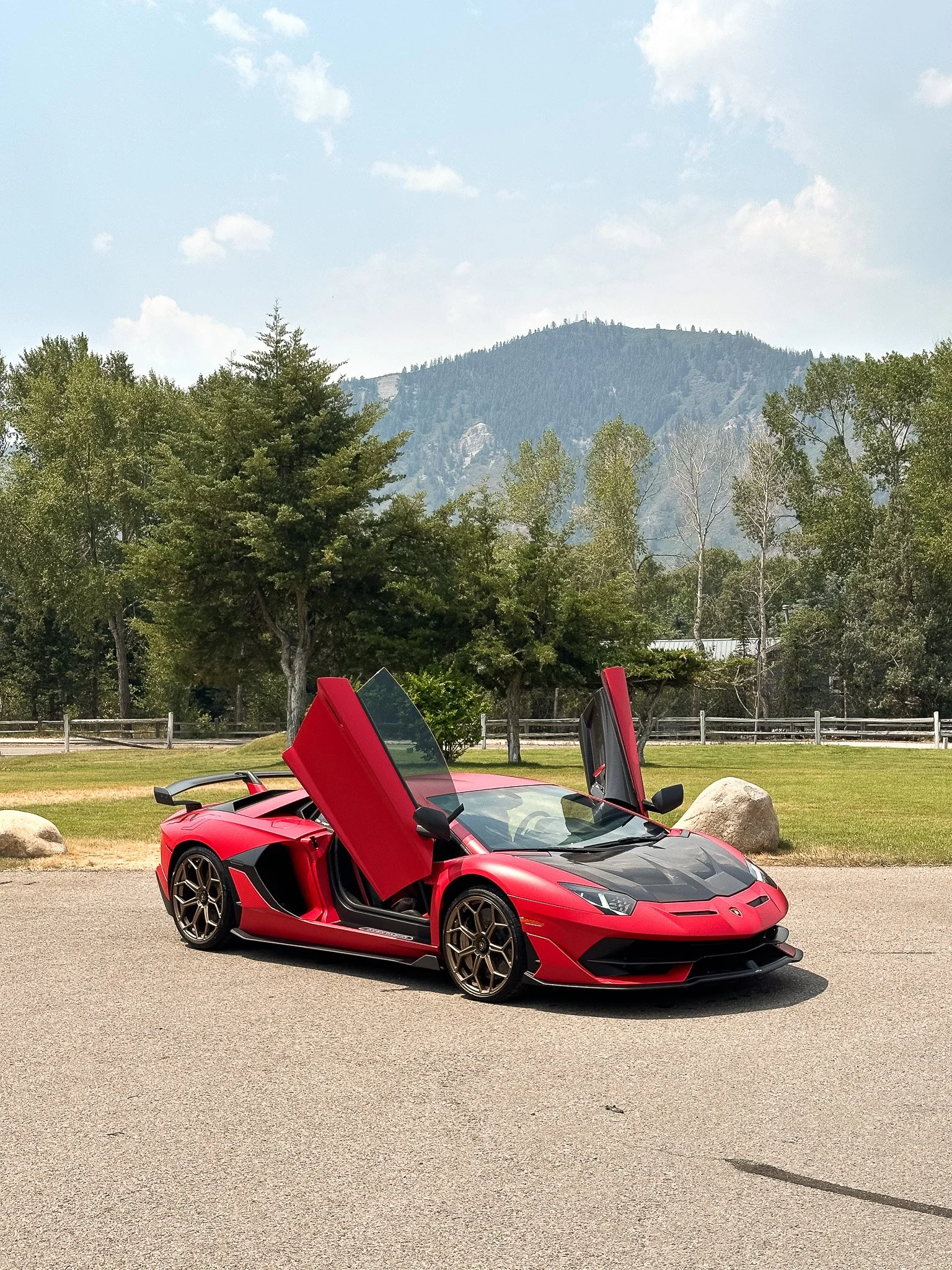 Lamborghini Aventador SVJ Matte Paint Protection Film