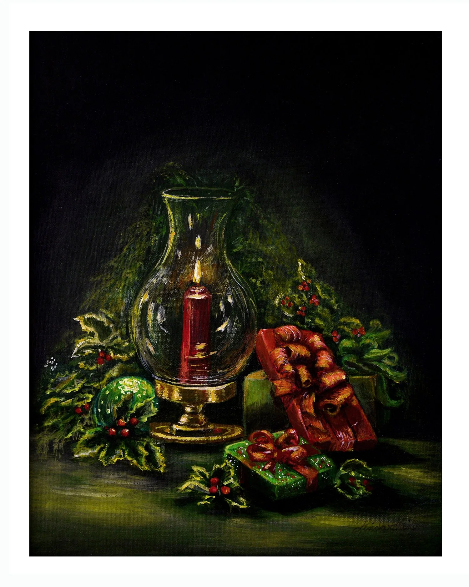 Christmas Candle      (price to be determined)