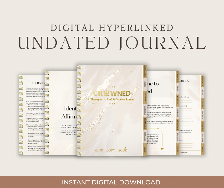 Digital Crowned Therapeutic and Reflective Journal