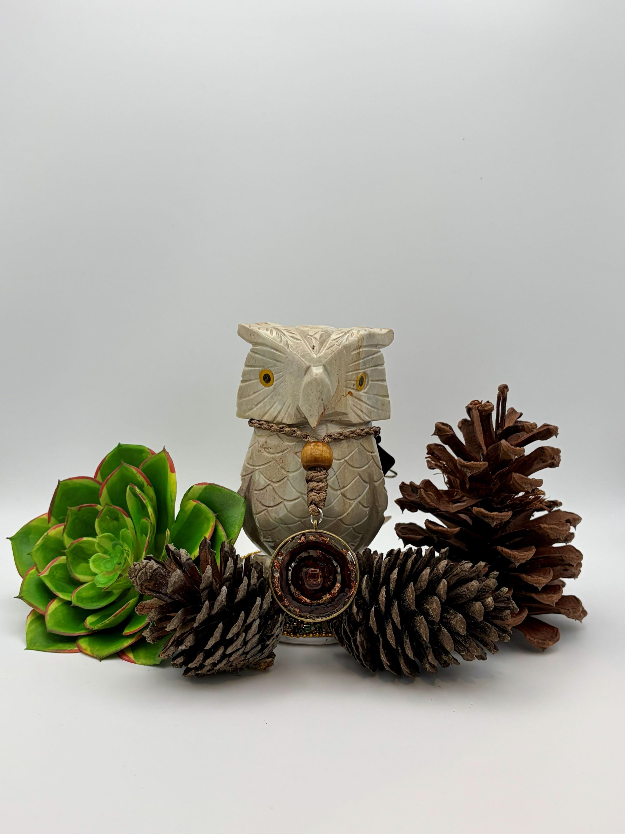 Ametrine Sand Pine Pendant