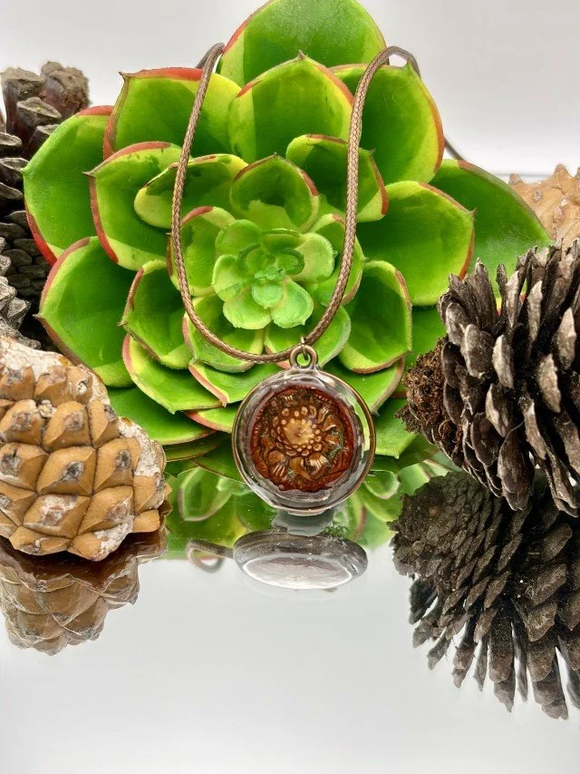 Sand Pine Pinecone Necklace (M)
