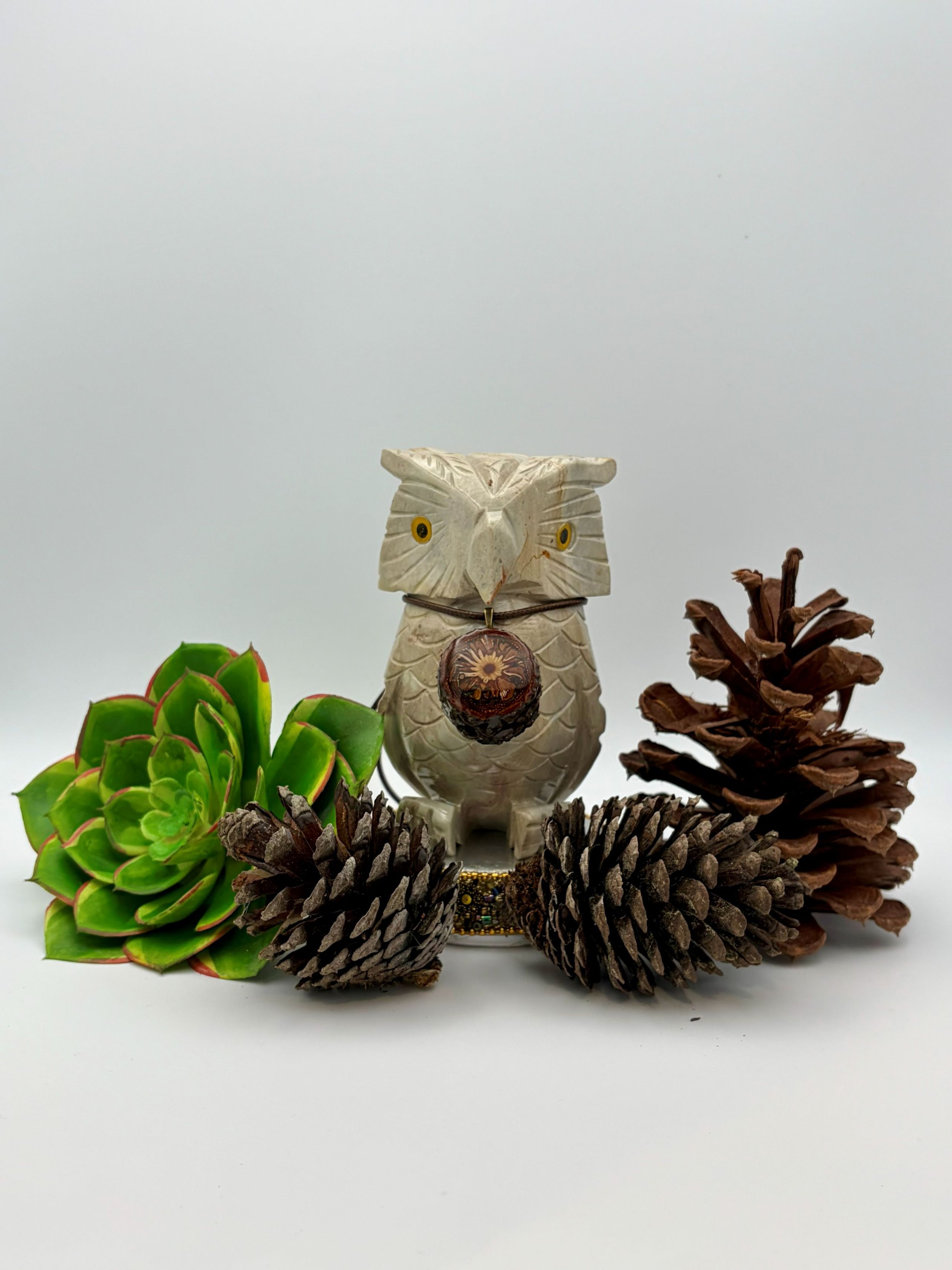 Sand Pine Pinecone Pendant