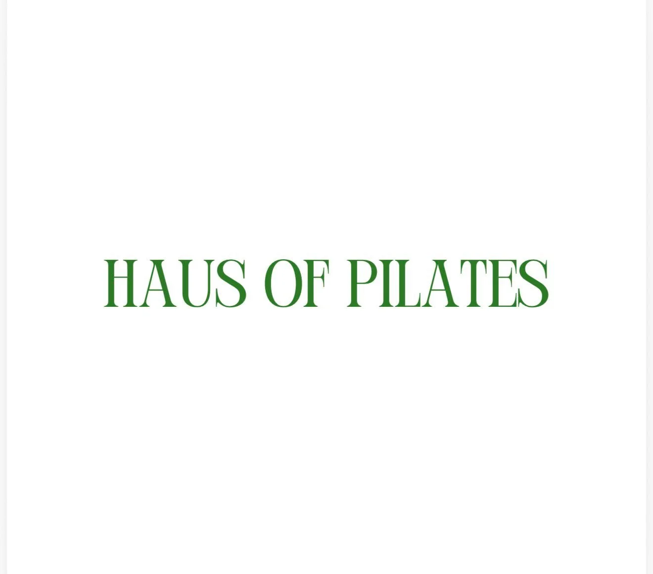 HAUS OF PILATES BARNSLEY