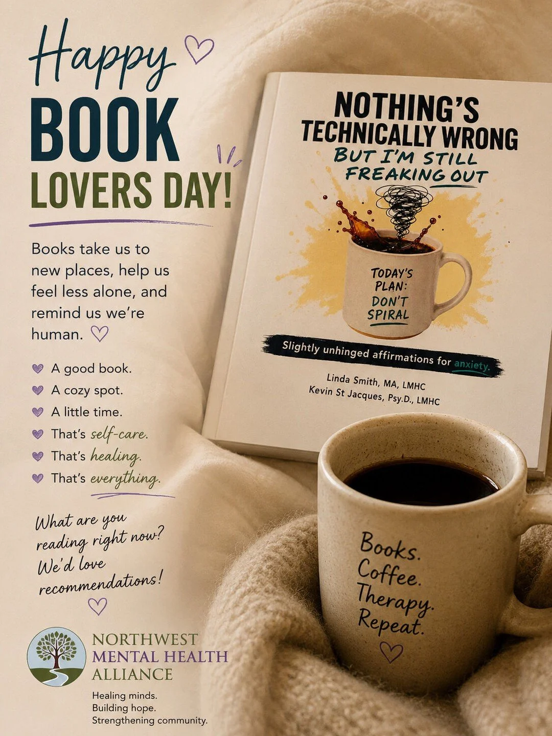 📚 Happy Book Lovers Day!

There&rsquo;s something magical about finding the right book at the right time. Sometimes it makes us laugh. Sometimes it helps us heal. Sometimes it simply reminds us we&rsquo;re not the only one with a brain that occasion