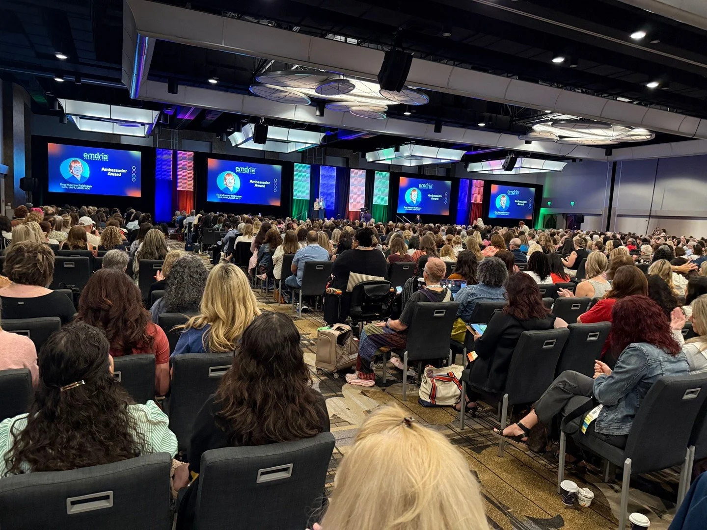 This morning&rsquo;s learning at the EMDRIA Conference challenged us to think bigger about what healing really means.

EMDR is often described as a therapy for reprocessing traumatic memories&hellip;but today&rsquo;s presentation invited us to broade