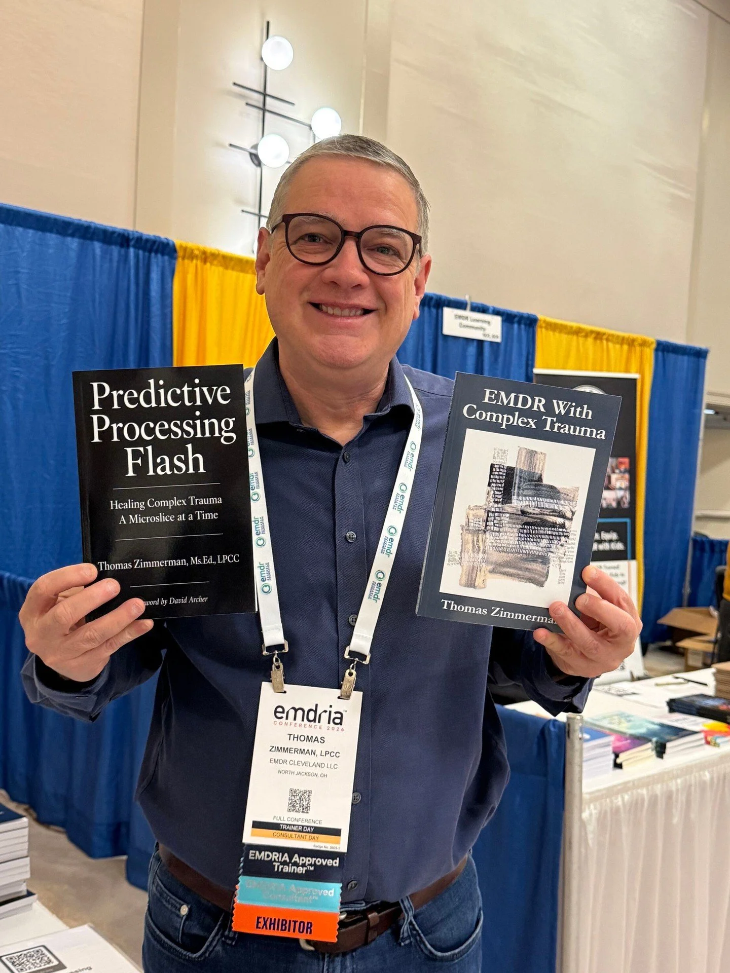 One of the absolute highlights of being at EMDRIA&hellip;.getting to see Thomas Zimmerman! ❤️

Thomas provided our consultation as we worked toward both EMDR certification and becoming EMDRIA Approved Consultants, and he is one of those people who ha
