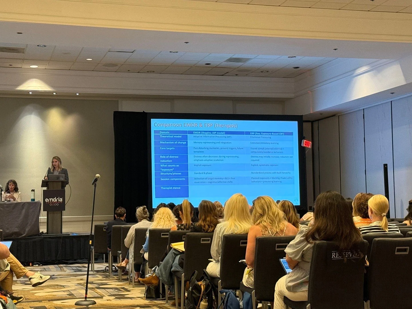 And we saved one of the BEST for last. 🙌🧠

Wrapping up a whirlwind three days at EMDRIA 2026 with a session on integrating EMDR therapy and Exposure &amp; Response Prevention (ERP) for OCD&hellip;.and this one is so clinically useful.

We covered h
