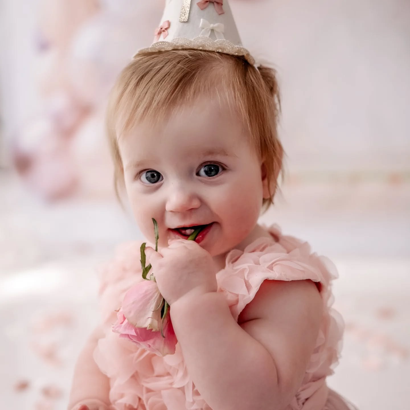 I hope this little beauty had the best first birthday! 🌸