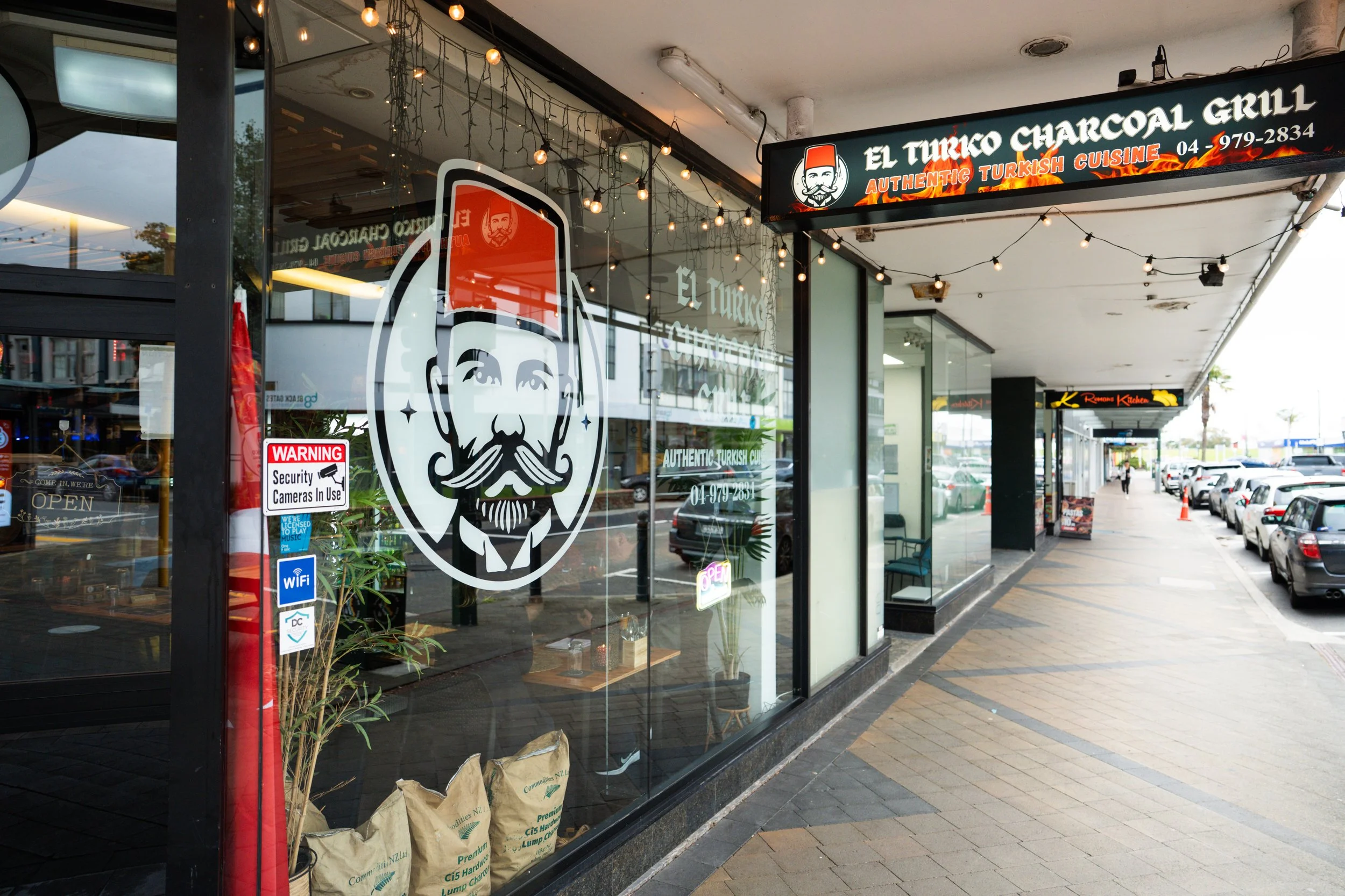 Exterior image of El Turko, a restaurant in Hutt Central