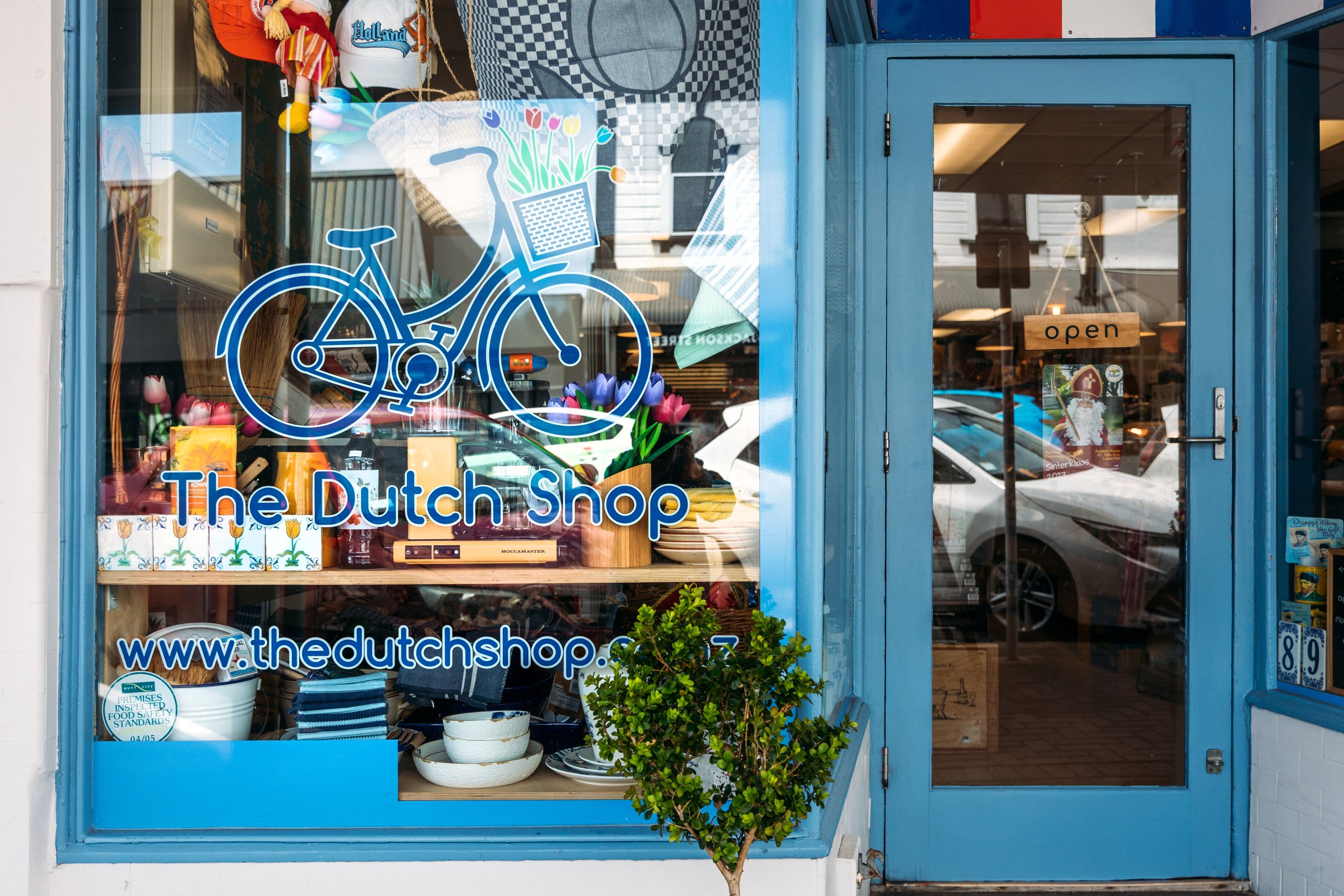 Exterior image of The Dutch Shop, located in Petone, Lower Hutt