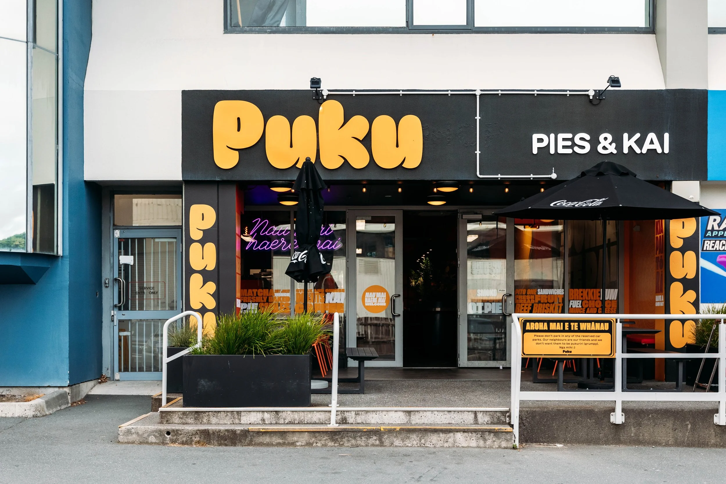 Exterior image of Puku Pies, located in Petone, Lower Hutt