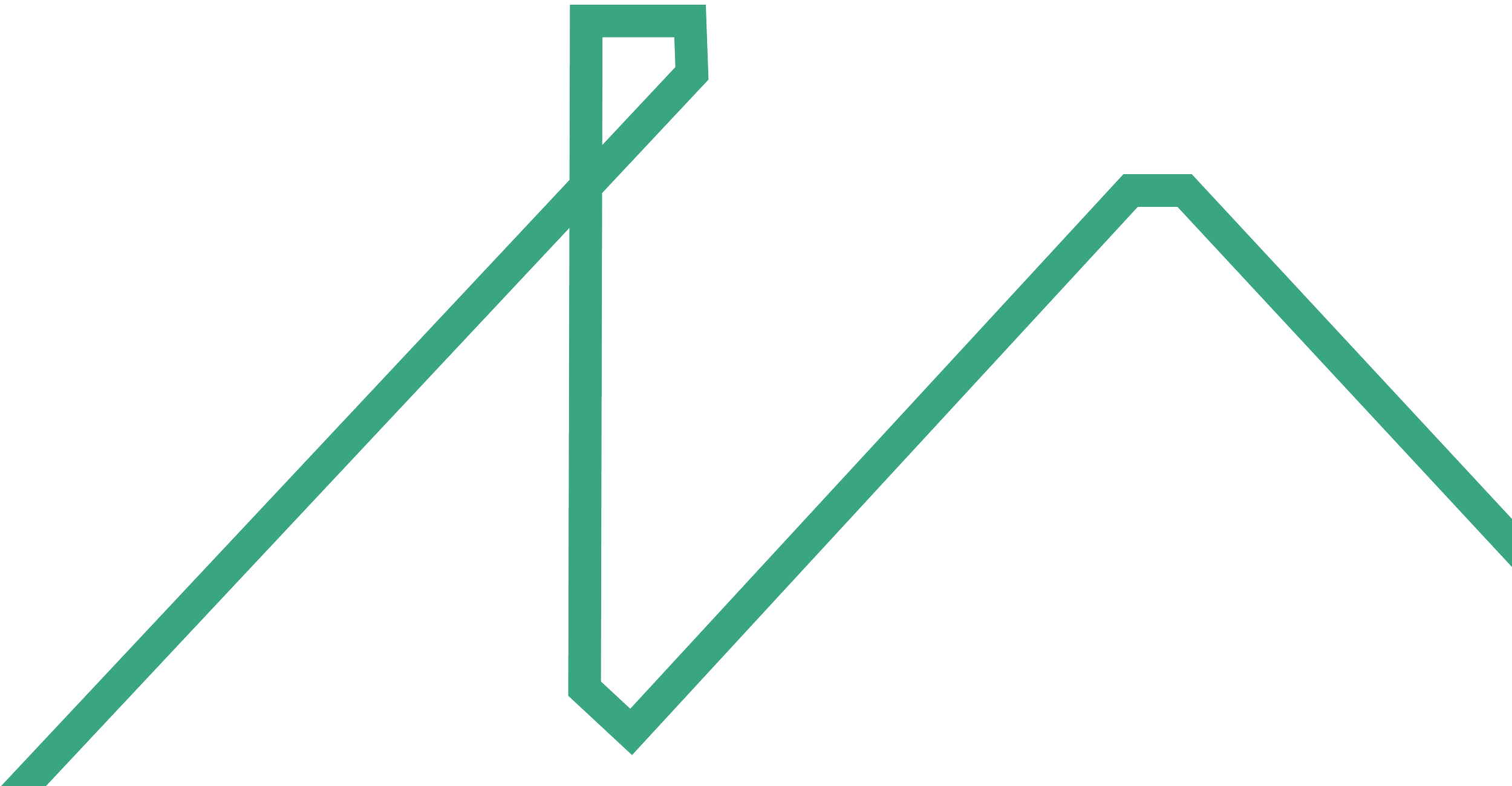 An illustration of a green ballot box with a slot on top, connected to a stylized green line graph, representing voting or election data analysis.