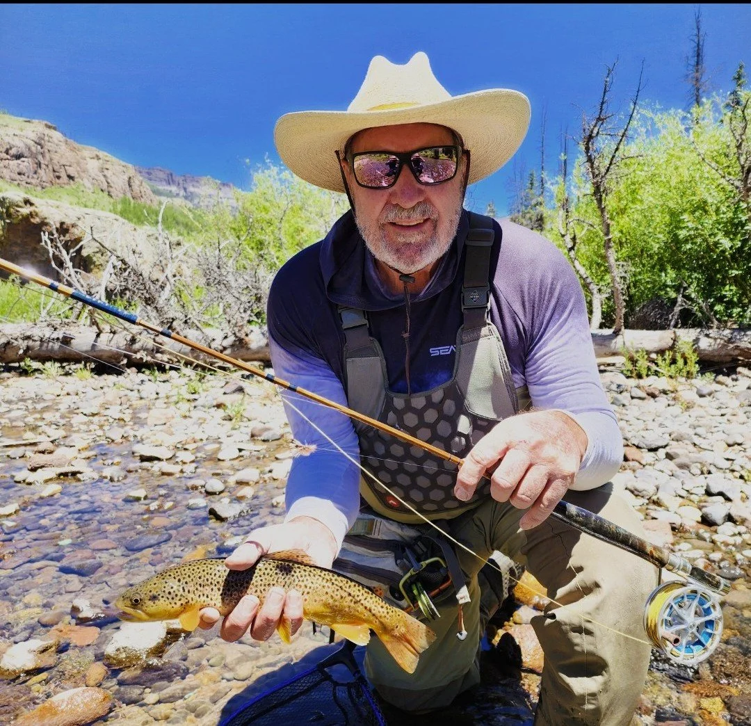 The Mainstream handcrafted bamboo fly rod by Lake Fork Rods