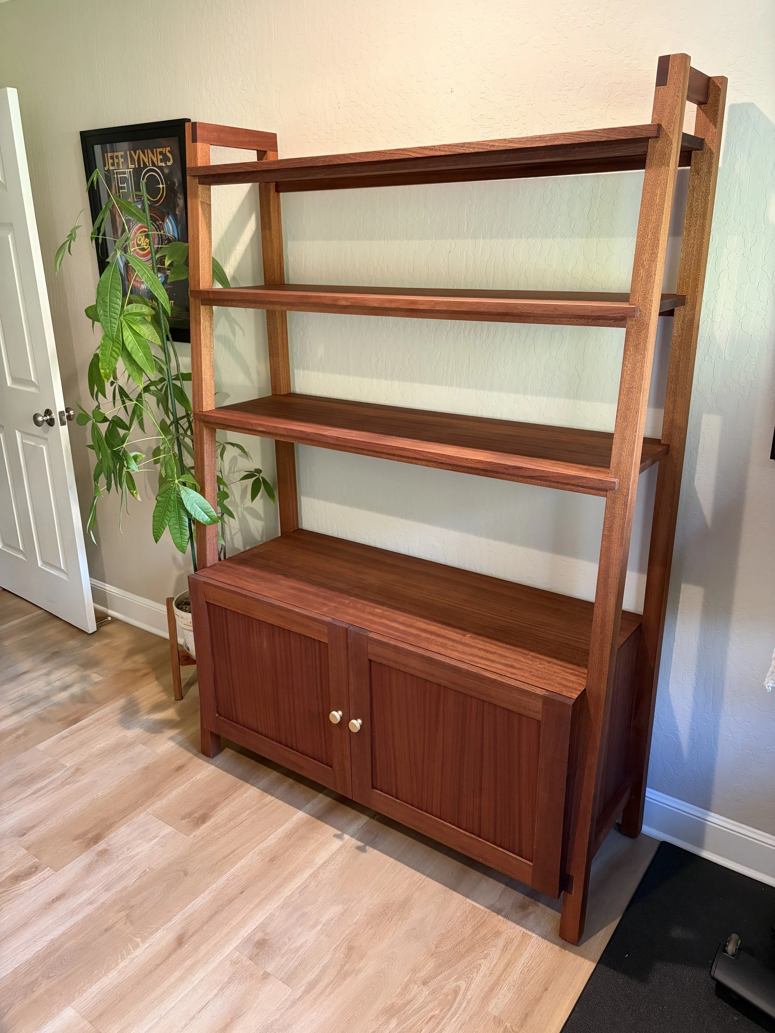 Mid-Century Modern Bookshelf