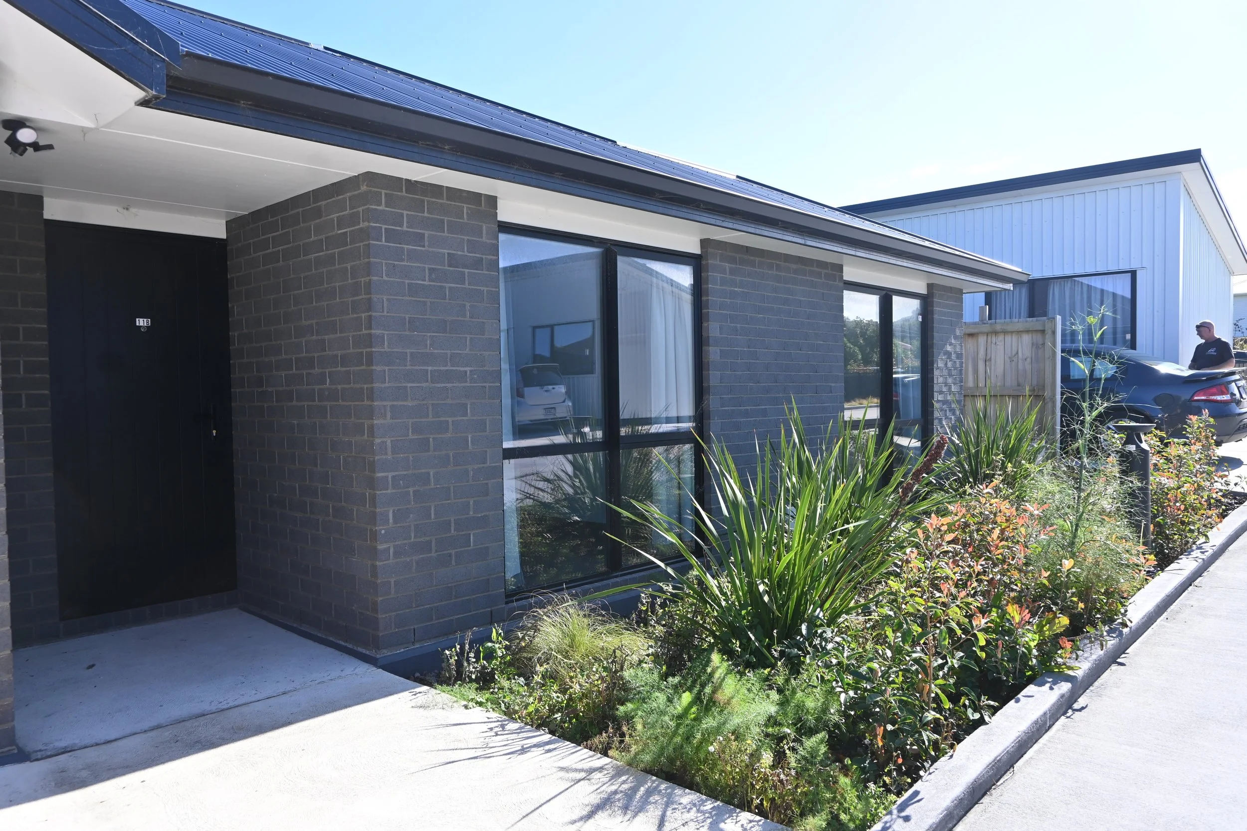 Rental property with tidy garden