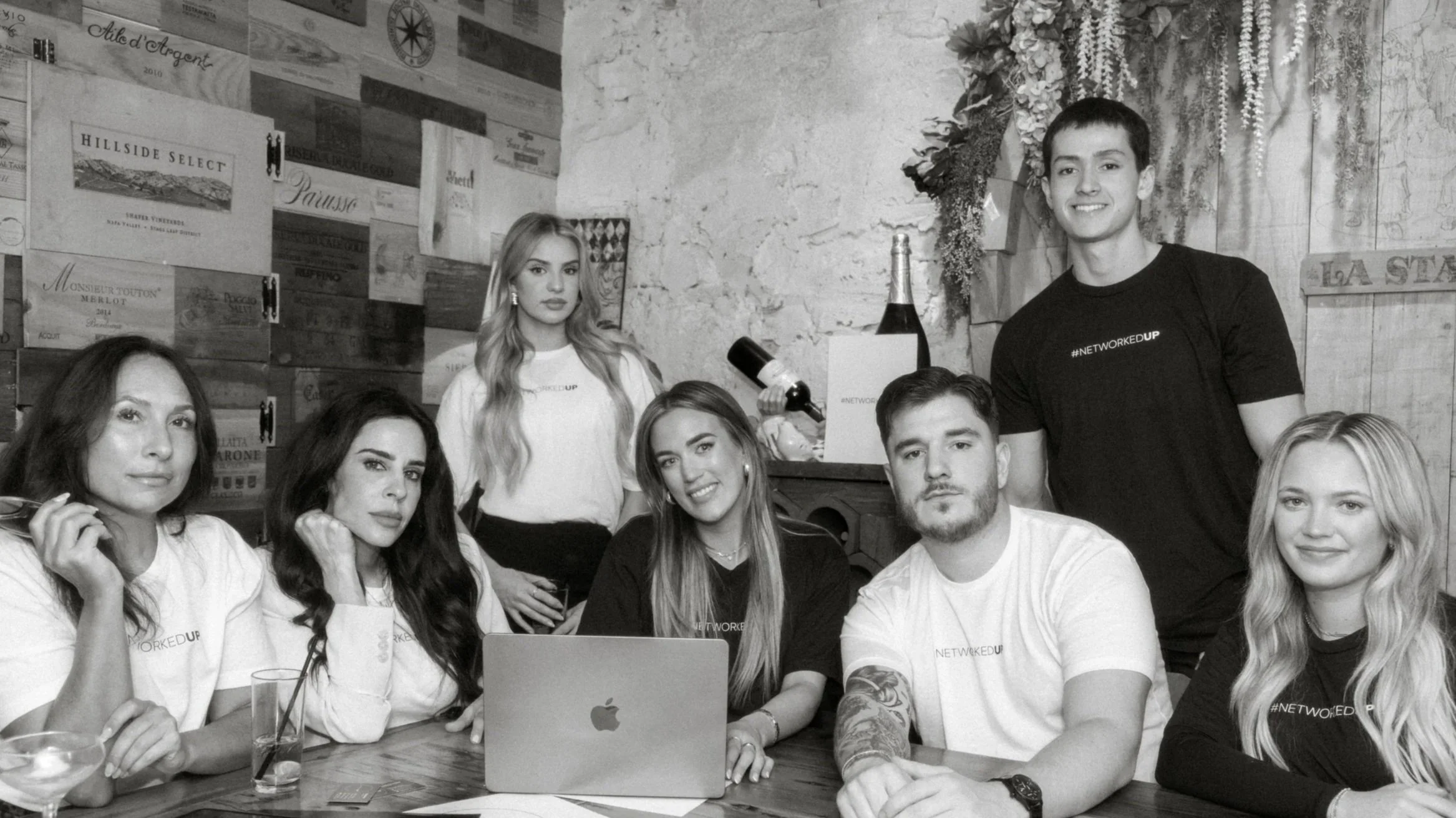 The NetworkedUP team gathered for photo shoot day. Check out our gear hashtag #NETWORKEDUP.