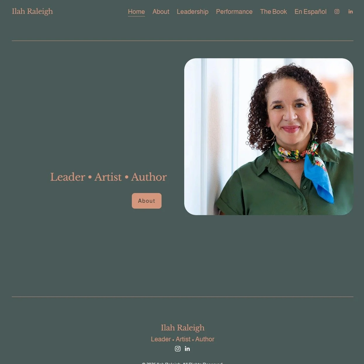 Something new is loading. ✨

I am thrilled to share that my new digital home is officially live at www.ilahraleigh.com!

This site serves as a hub for my work in arts leadership, my journey as a performing artist, and my deep dive into the cultural h