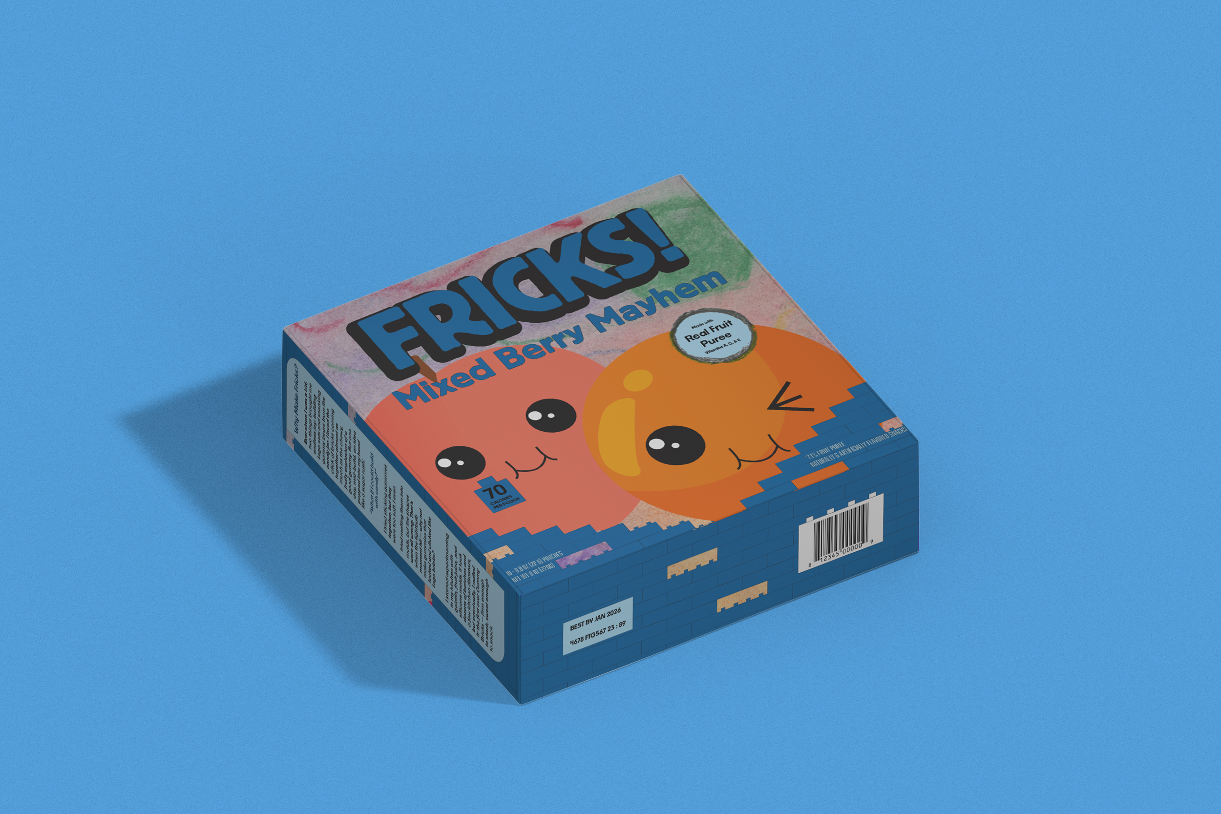 Mixed Merry Mayhem FRICKS! blue box