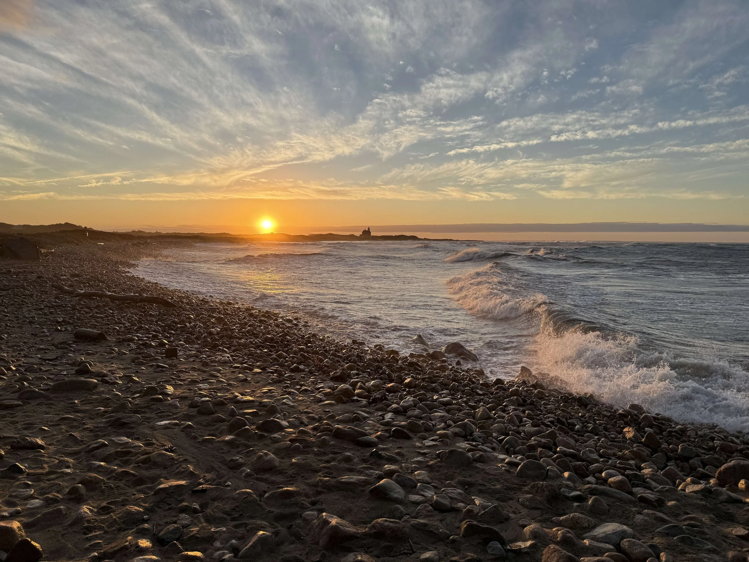 Cow Cove Sunset