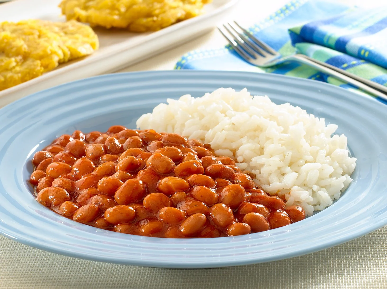 Habichuelas with RIce