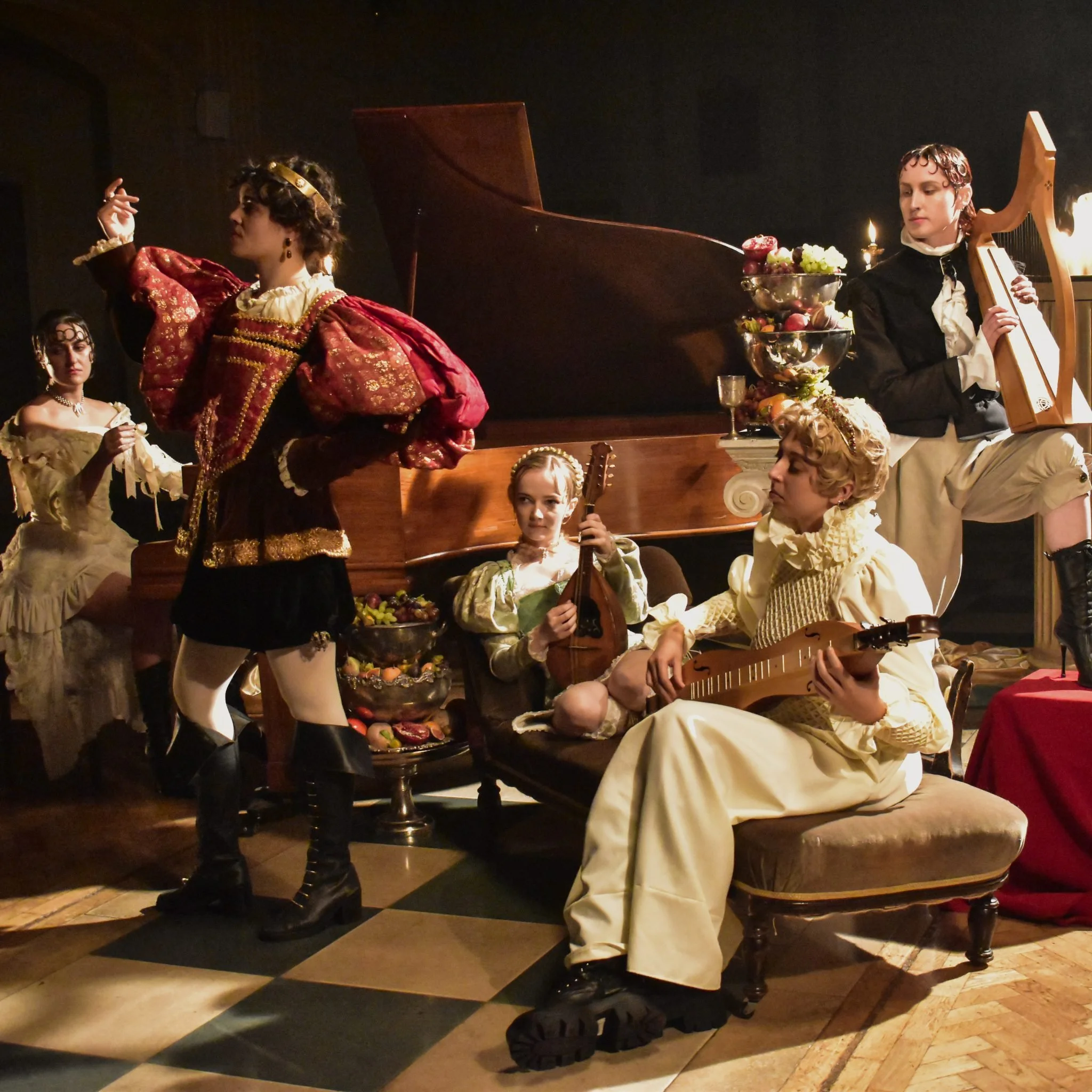 'Caesar on a TV screen' music video, Photography by Nora Nishevci