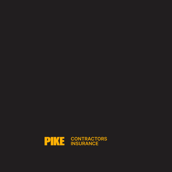 Pike Contractors Insurance