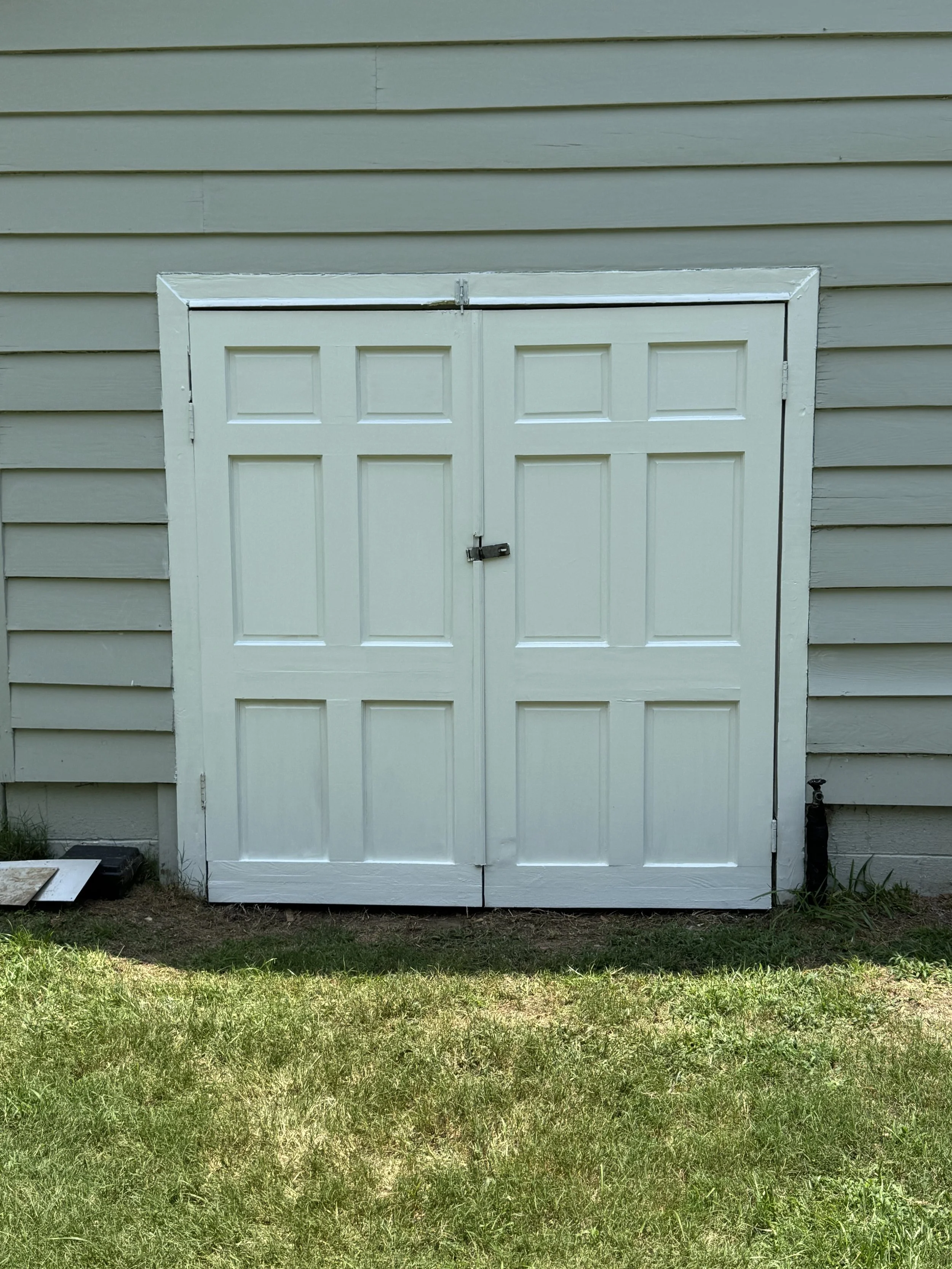 Completed door repair