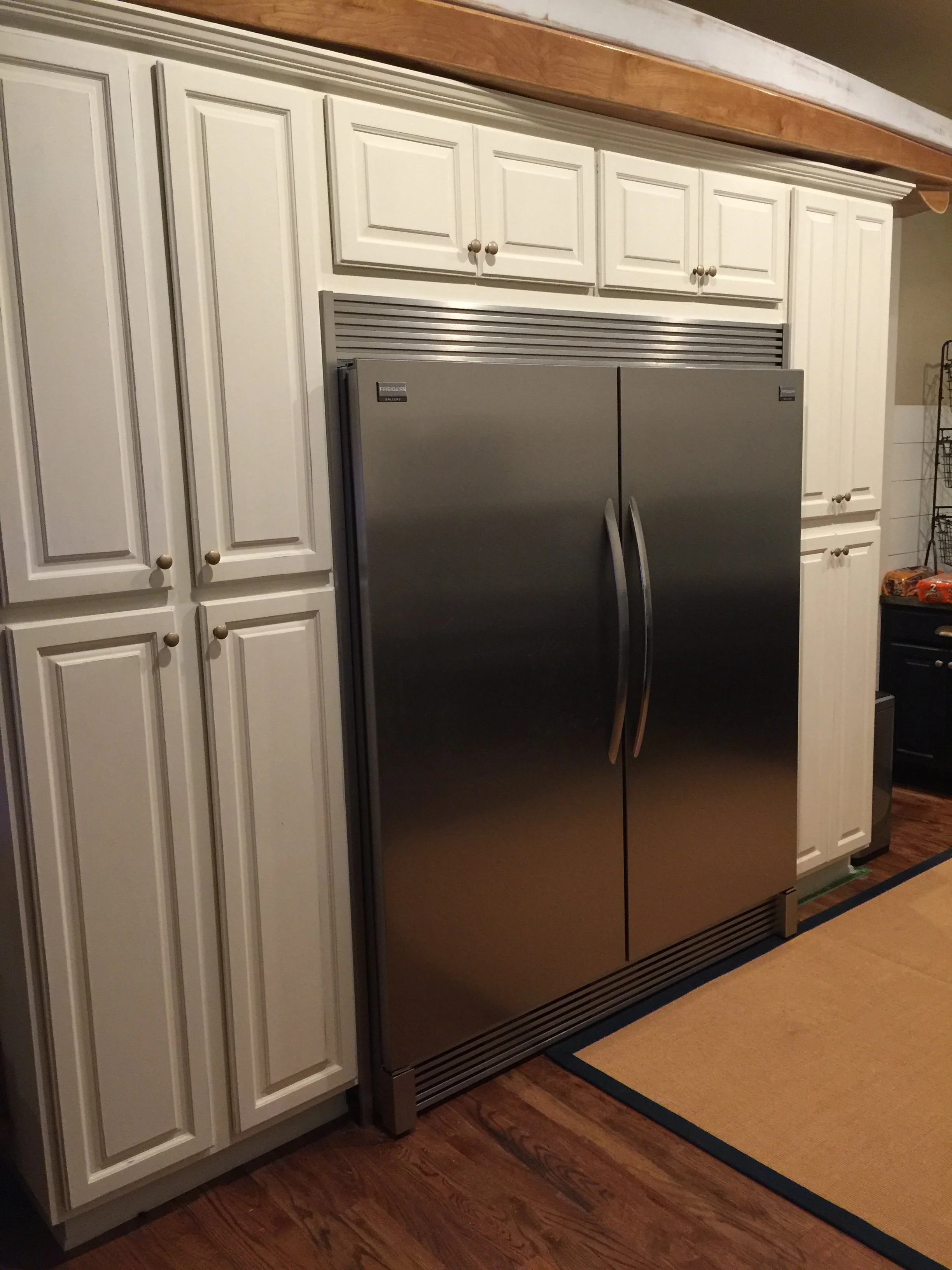 Kitchen Refrigerator Remodel 
