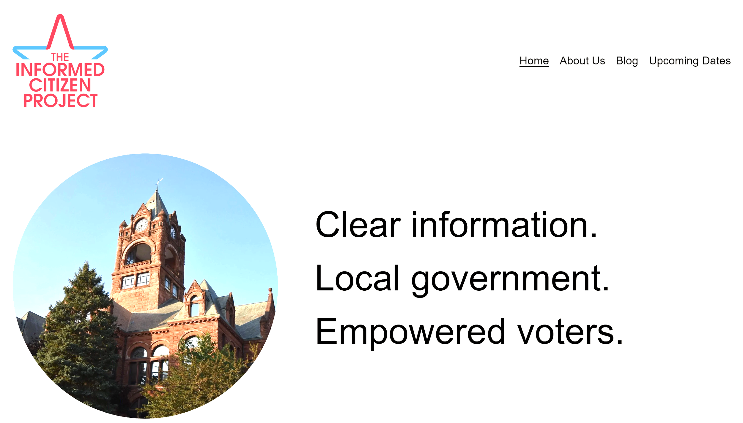 Created the logo, website and designs for this local organization.