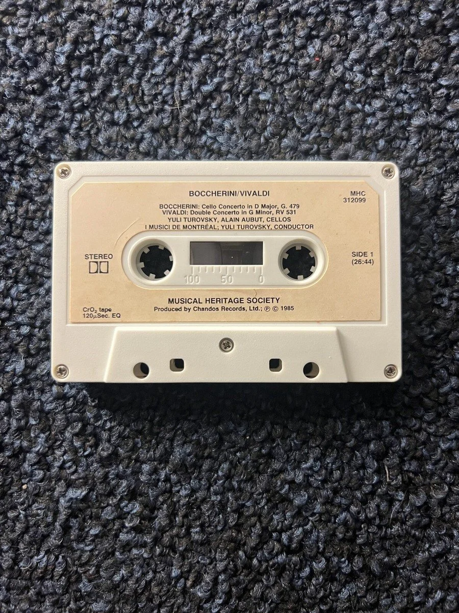 December 5, 2026 ~ My First Cassette Tape: Vivaldi & Boccherini