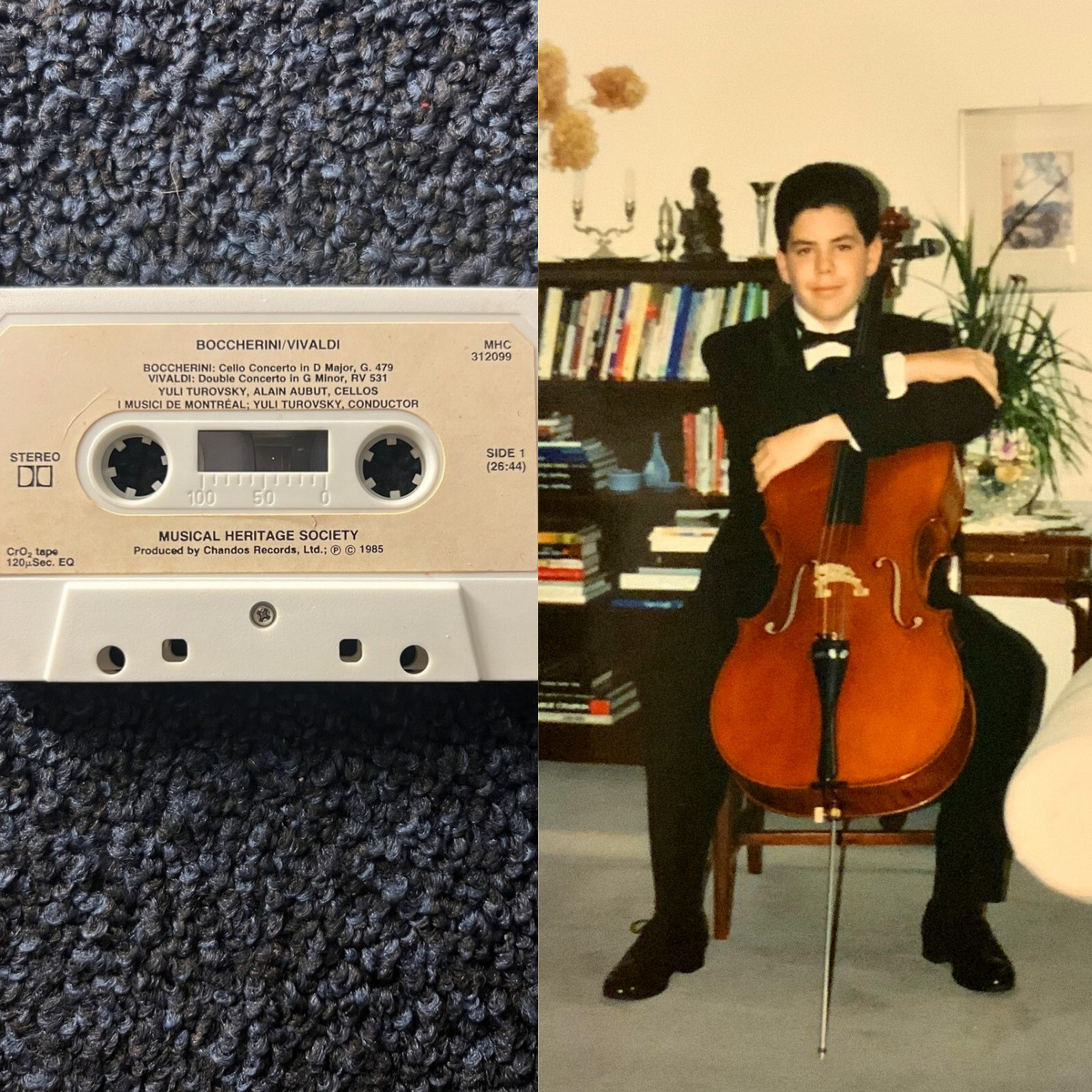 December 5, 2026 ~ My First Cassette Tape: Vivaldi & Boccherini