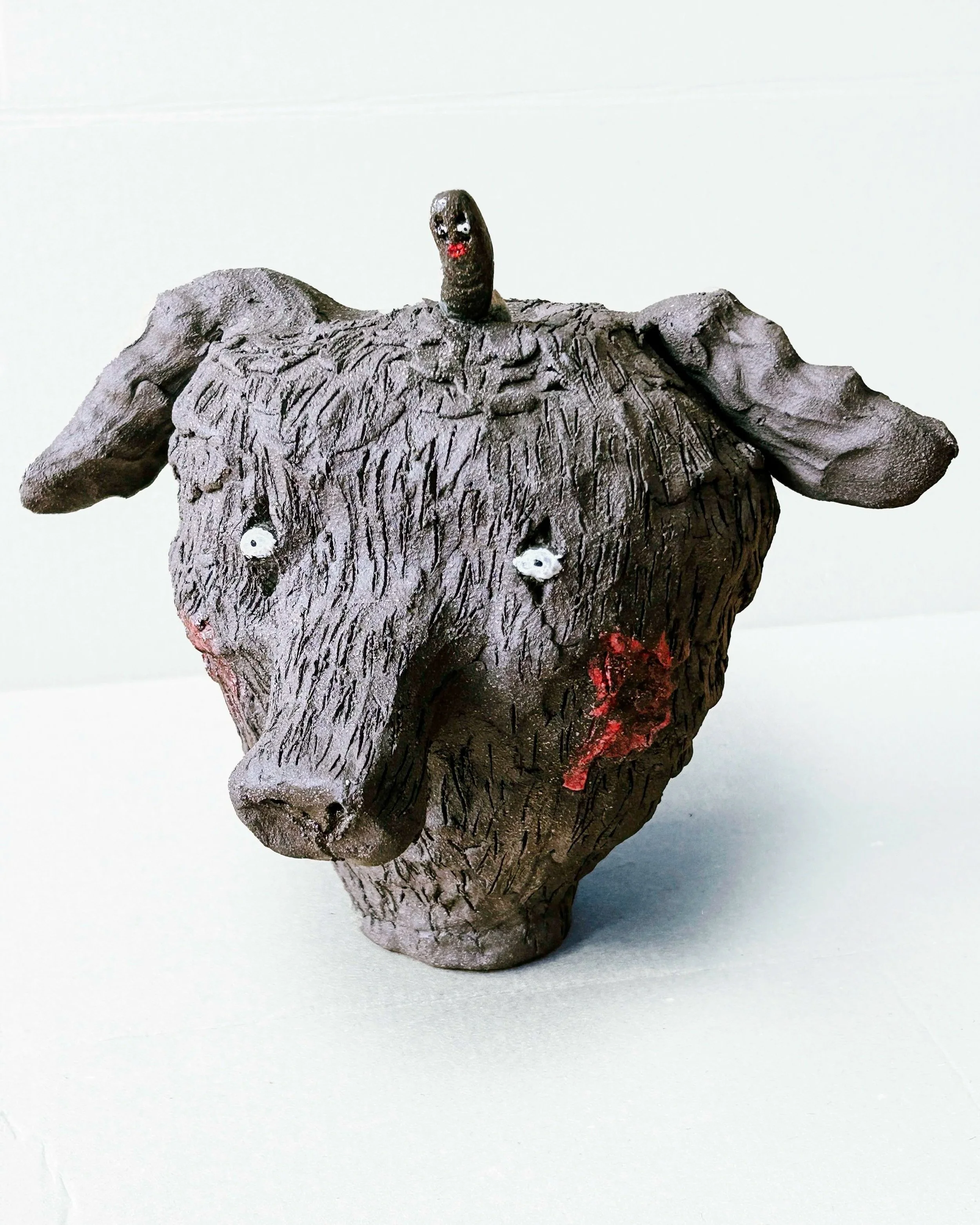 Handmade ceramic piece from Potheads Ceramics studio