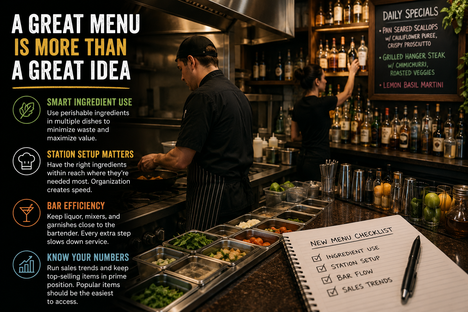 The Thought Process Behind Every New Menu