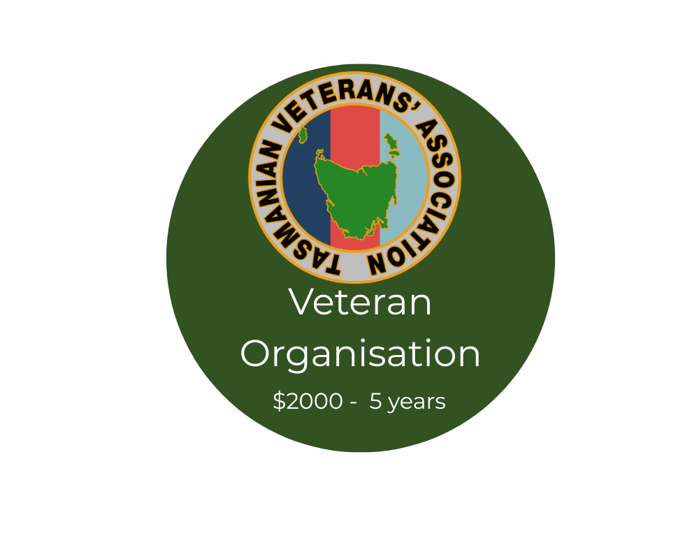 Veteran Organisation Membership — $2,000/5 years