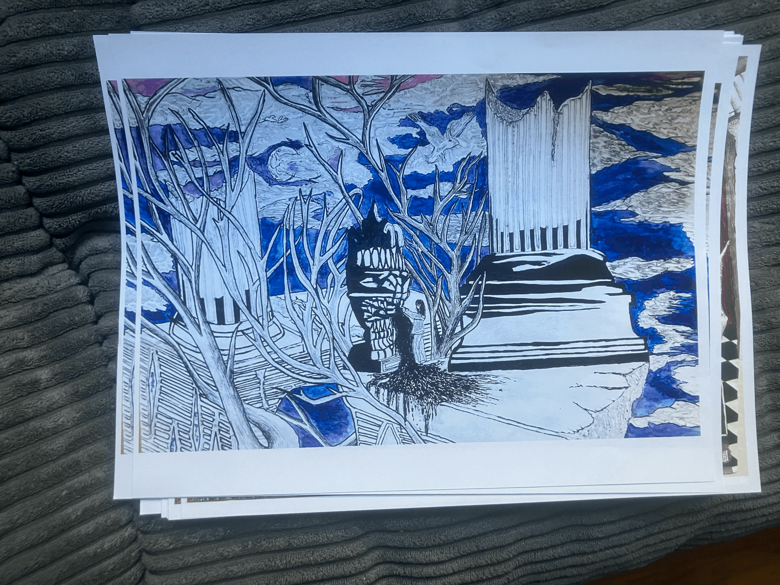 touch (digital reproduction) 9x11 in