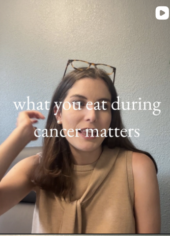 Naturopathic doctor discussing that what you eat during chemotherapy does matter.