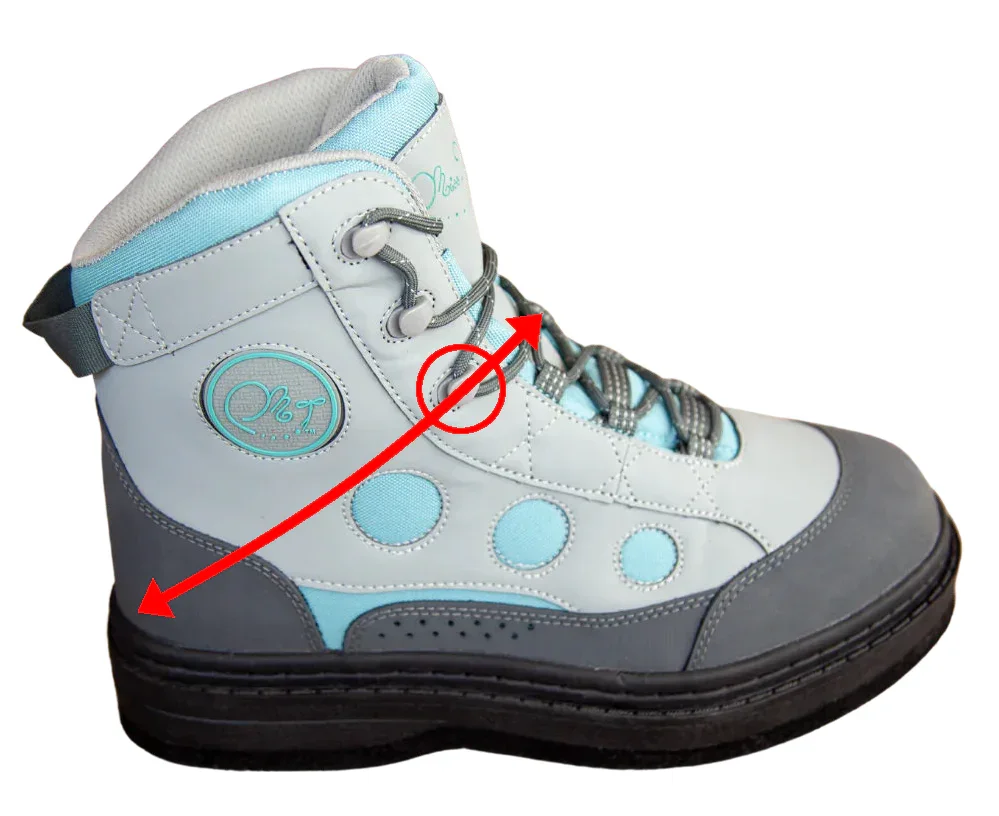 Wading Boots: Tying for Stability