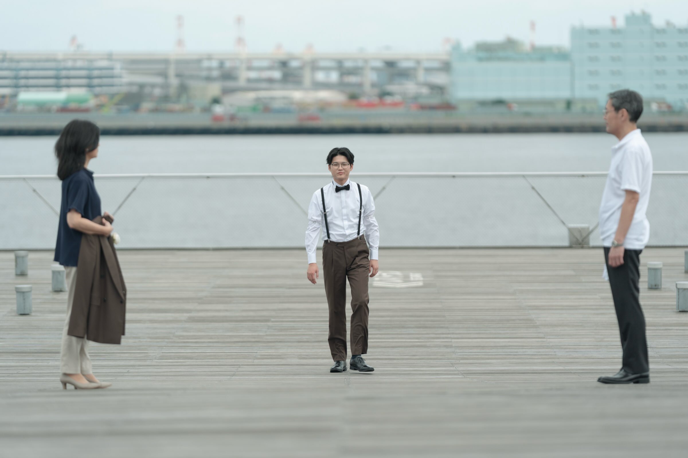 大桟橋で即興結婚式
指輪ははめたままで
#前撮り#フォトウェディング#洋装前撮り#横浜前撮り