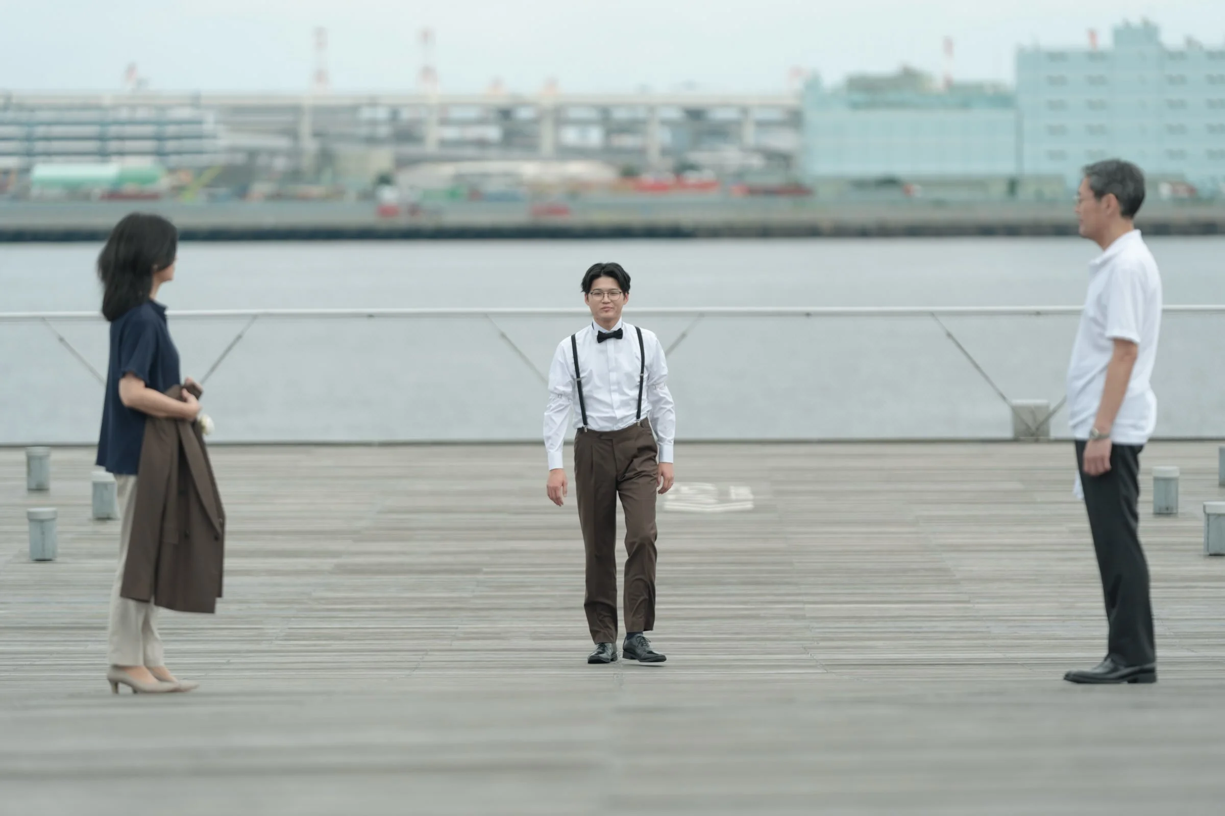大桟橋で即興結婚式
指輪ははめたままで
#前撮り#フォトウェディング#洋装前撮り#横浜前撮り