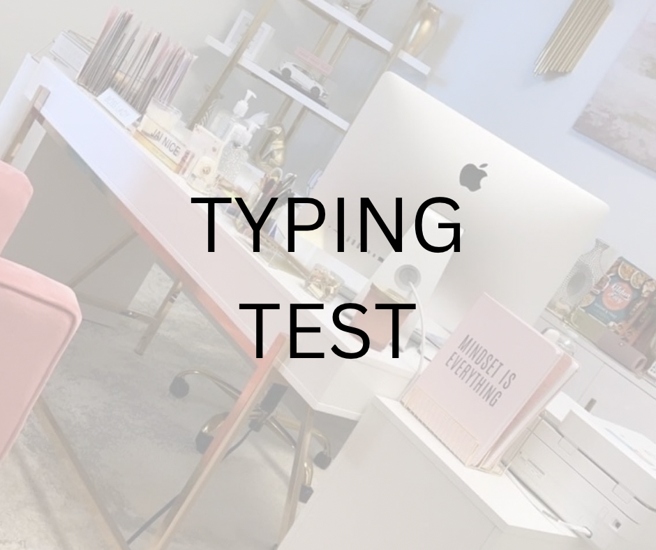 Typing Test